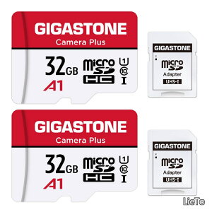 �y���������z�}�C�N��sd�J�[�h 32GB 2�Z�b�g microSDHC U1 C10 SD Camera Plus �t��HD �������[�J�[�h 90MB/s �A�N�V�����J���� �X�|�[�c�J���� ���� Full HD���� �A�_�v�^�[2���t��