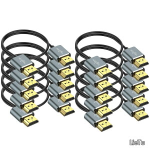 �y���������z�X����4K HDMI�P�[�u�� 6.6�t�B�[�g 10�{�p�b�N �����^�ŏ_��ȃX�L�j�[HDMI����HDMI 2.0�R�[�h 4K/60HZ 18gbps �m�[�g�p�\�R�� ���j�^�[ PS5 PS4 Xbox One Fire TV�Ή�