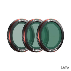 �y���������zDJI Neo 2�p���CND/PL�t�B���^�[ 3�p�b�N ? ND8/PL�AND16/PL & ND32/PL ���܂� ? �I�o�ƃO���A�ጸ�����コ����Ό��t�B���^�[�B