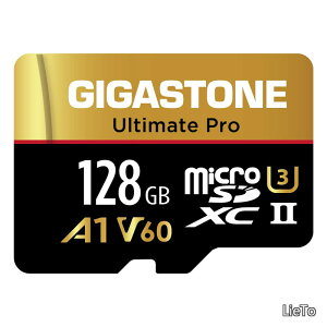 �y���������z�}�C�N��sd�J�[�h 128GB Ultimate Pro MicroSD 128GB �J����SD�J�[�h �]�����x280/100 MB/s Full HD & 4K UHD�B�e UHS-II U3 A1 V60 Class 10 �}�C�N��sd�J�[�h �A�_�v�^�t��