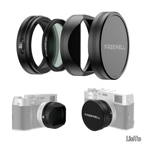 �y���������zFuji X100 CPL/GMIST �n�C�u���b�h �t�B���^�[ �����Y�t�[�h�t���y�������K�i�z (�u���b�N)
