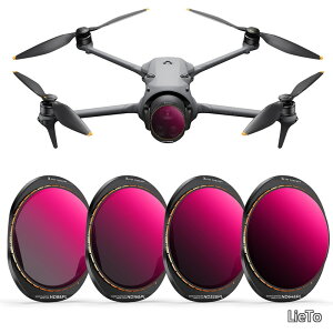 �y���������zCONCEPT DJI Mavic 4 PRO�pND&PL�t�B���^�[�Z�b�g(ND8&PL+ND16&PL+ND32&PL+ND64&PL) ND�t�B���^�[ PL�t�B���^�[ �ی� ���˖h�~ ���ʒ��� ����B�e �Ό������Y �y�ʐ݌v 28�w�R�[�e�B���O �v�����掿