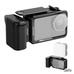 �y���������z�P�[�W&�T�C�h�n���h���A�N�Z�T���[�L�b�g �R���p�`�u�� Osmo Action 5 Pro/4/3�J���� �ی상�^���r�f�I���O ���C�A�_�v�^�[�}�E���g �R�[���h�V���[�V���b�^�[�G�N�X�e���_�[�o�[ 