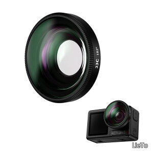 �y���������z182°FOV �L�p�����Y DJI Osmo Action 5 pro/Action 4 �ɑΉ� �˂����ݎ� �L�p�t�B���^�[ ���삪182°�܂ōL���� ���w�K���X �A���~�t���[�� �A�N�V�����J���������Y �����Y�L���b�v �V���R
