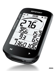 �y���������zBSC100MAX �T�C�N���R���s���[�^3.0�C���`GPS�T�C�R�� �T�C�N���R���s���[�^�[ Bluetooth5.0�Ή� �X�}�[�g���}�C���_�[ �X�}�[�g���C�g�A�g IPX7�h�� 40���� Strava���� Type-C �����[�d ��