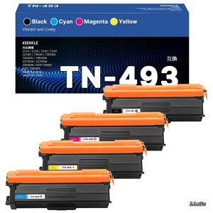 �y���������z�g�i�[�J�[�g���b�W �u���U�[ �p �g�i�[ TN-491 TN491 4�F�Z�b�g Brother �p �g�i�[ 493 491 ��e�ʃ^�C�v HL-L8360CDW HL-L9310CDW MFC-L8610CDW MFC-L9570CDW �v�����^�[�g�i�[
