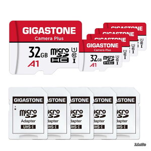 �y���������z�}�C�N��sd�J�[�h 32GB 5�Z�b�g Camera Plus microSDHC UHS-I A1 U1 C10 90MB/s �t��HD ���� SD�A�_�v�^�[5���t��