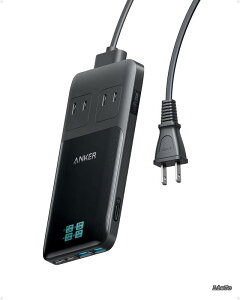 �y���������zPrime Charging Station (6-in-1 140W) �y�Ǝ��Z�pAnker GaNPrime�̗p/�R���Z���g������ 2�� / USB-C 2�|�[�g / USB-A 2�|�[�g / PSE�Z�p��K���ziPhone Galaxy Android �X�}�[�g�t�H�� MacBook �m�[�gPC �e�� 