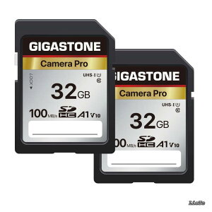 �y���������zSD�J�[�h 32GB 2�Z�b�g Camera Pro SDHC UHS-I A1 V10 U1 C10 100 MB/s ���� 4K UHD & Full HD �r�f�I Canon Nikon Sony Pentax Kodak Olympus Panasonic�Ȃ� �f�W�^���J���� ��჌�t�Ή� �~�j�P�[�X2�t��