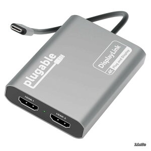 �y���������zUSB-C �O���t�B�b�N�ϊ��A�_�v�^ Apple Silicon�iM1 M2 M3 �`�b�v�Ȃǁj�`�b�v���� Mac �V�X�e���p �f���A�� 4K@60Hz HDMI �f�B�X�v���C�ڑ� DisplayLink �`�b�v�p�h���C�o�������K�v