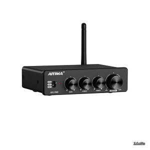 �y���������z�y���������zA01 Pro 100W x 2 �A���v Bluetooth 5.1 Class D �C���e�O���[�e�b�h�A���v TPA3116 2.0/2.1 �`�����l���p���[�A���v���V�[�o�[ 3.5mm AUX �o�͕t�� DC12-24V DC 24V �d���A�_�v�^�t��