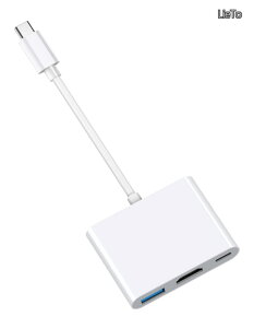 �y���������zType-C HDMI�A�_�v�^ JastBang USB�^�C�vC 4K HDMI�|�[�g+USB 3.0�|�[�g+�^�C�vC �}��PD�[�d+USB2.0 2�C��1�|�[�g �ϊ��A�_�v�^ UHD iPhone 15+/MacBook Pro/MacBook Air/iPad Pro/Galaxy S20+/USB C�f�o�C�X�Ή�