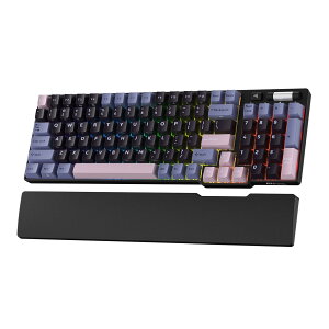 �y���������zROYAL KLUDGE RK96 RGB ����ŁA90% 96 �L�[���C�����X 3 ���[�h BT5.0/2.4G/USB-C �z�b�g�X���b�v�\���J�j�J���L�[�{�[�h�A���X�g���X�g�t���A�{�����[���R���g���[���A�\�t�g�E�F�A�A