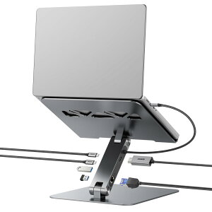 �y���������z�m�[�g�p�\�R���X�^���h USB C 6in1 �h�b�L���O�X�e�[�V�����AHDMI 4K@60Hz�A�M�K�r�b�g�C�[�T�l�b�g�A100W �d�������A10Gbps 1*USB C 3.2 ����� 2*USB A 3.2 MacBook Pro/Air�AiPad Pro�AXPS�AThinkpad 