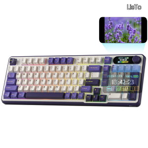 �y���������zROYAL KLUDGE S98 ���J�j�J���L�[�{�[�h�A�X�}�[�g�f�B�X�v���C����уm�u�t���A�g�b�v�}�E���g 96% ���C�����X���J�j�J���L�[�{�[�h BT/2.4G/USB-C�A�z�b�g�X���b�v�\�A�\�t�g�E�F