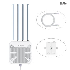 �y���������zWiFi6 ���O���b�V�����[�^�[/AP/���p��A�f���A���o���h2.4G+5G AX1800M PoE�t�����������OWiFi���b�V���G�N�X�e���_�[/4x8dBi�n�C�Q�C���A���e�i/IP67�ό󐫃G���N���[�W���[/�V�O�i���u