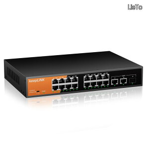 �y���������z16�|�[�g�A���}�l�[�W �X�C�b�`���O�n�u 100Mbps (PoE+ x16 240W) �É��t�@�����X