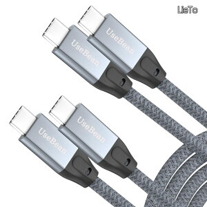 �y���������zUSB C & USB C�P�[�u��4.5M(2�{�Z�b�g)�yUSB 3.2 Gen 2X2 20Gbps�f�[�^�]��PD�Ή�100W���}���[�d�zUSB Type-C�P�[�u�� 4K/60Hz�f���o�� Type C�[�d�P�[�u�� MacBook Pro iPad Pro/Mini Galaxy S23 S24 Pixel Sony��US