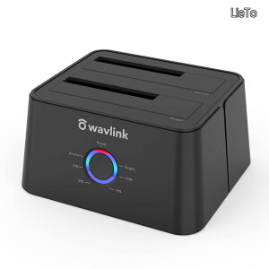 �y���������zUSB 3.0 SATA I/II/III �f���A���x�C �O�t���n�[�h�h���C�u �h�b�L���O�X�e�[�V���� HDD�X�^���h 2.5/3.5�C���` SSD HDD UASP�i6Gbps�j�t�� �I�t���C���N���[�� �f���v���P�[�^�Ǝ����X���[