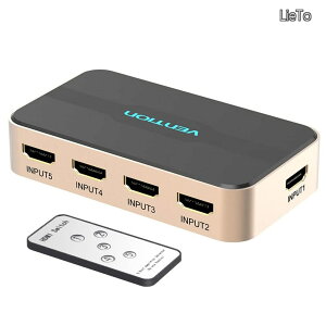 �y���������zHDMI�؂�ւ��� 5����1�o�́yPS5/PS4/PS3/Nintendo Switch����m�F�ς݁z 4K@30Hz HDMI�Z���N�^�[ HDMI�ؑ֊� HDCP1.4 HDR �Ή� �����R���t�� Xbox FireTV Stick�Ή��Z���N�^�[ (5����1�o�� HDMI1.4)