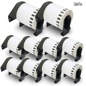 �y���������z���ڎ��e�[�v(�f��) ���M�� Brother�p �u���U�[ DK-2212 (62mm x 15.24m) �Ή��@��F���M���x���v�����^�[�p QL-800 QL-820NWB QL-700 QL-550 QL-720NW QL-650TD [10���[�� + 10�� �Z�b�g/]
