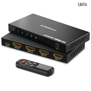 �y���������z2.1�X�C�b�` 8K 60Hz AVIDGRAM HDMI�ؑ֊� 3�C��1 IR�����R���t�� 3�|�[�g 4K 120Hz ����HDMI�Z���N�^�[�n�u�Ή� 8K@60Hz 48Gbps Xbox Series X PS4 Pro PS5 UHD TV���j�^�[�v���W�F�N�^�[�p