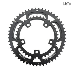 �y���������z���[�h�o�C�N �`�F�[�������O 110BCD �_�u���`�F�[�������O 5�A�[�� ���E���h 2X 50T 34T 53T 39T 52T 36T �O���x�� Red Rival S350 S900�p(52-36T)
