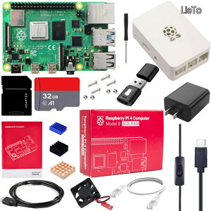 �y���������zRaspberry Pi4 8GB Kit ���{�Z�K�σ��Y�x���[�p�C4(RAM 8GB)/32GB �J�[�h/5V/3A�d�� /Micro HDOUT�P�[�u�����C��/CAT6�l�b�g�P�[�u��/���M�P�[�X/��p�t�@��/3�q�[�g�V���N/�h���C�o�[/�J�[�h