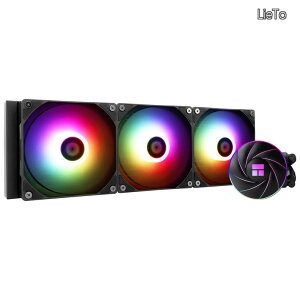 �y���������zAQUA ELITE 360 ARGB ����CPU�N�[���[�A360�N�[���[�T�C�Y�A120mm PWM�t�@��×3�AS-FDB�x�A�����O�AAMD/AM4�AINTEL LGA1150/1151/1155/1156/1200/2011/1700 �p ARGB �I�[���C����������N�[���[