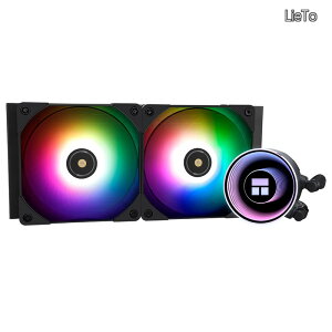 �y���������zFrozen Notte 240 BLACK ARGB ����CPU�N�[���[�A240mm�u���b�NCPU�N�[���[�d�l�A�_�u��PWM�t�@���AS-FDB V2�x�A�����O�AAMD/AM4/AM5 Intel LGA 1700/1851/1150/1151/1200/2011 �ɑΉ����܂�