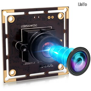 �y���������zUSB�J�������W���[�� 5MP USB�J���� Raspberry Pi����уR���s���[�^�[�p 100�x���c�݃����Y ���^�J�����{�[�h UVC�r�f�IPC Opencv�J���� 3.3�t�B�[�g/1m�P�[�u�� �R���s���[�^�[�A���b�v