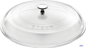 �y���������z�X�g�E�u �u �h�[�� �K���X�W 30cm �v �t���C�p�� �W�y���{���K�̔��i�z Staub Domed glass lid 40501-030