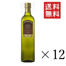 【クーポン配布中】 そらみつ株式会社 EXエライアレッド 750mL(687g)×12本セット まとめ買い エクストラバージンオリーブオイル 油 瓶 調味料