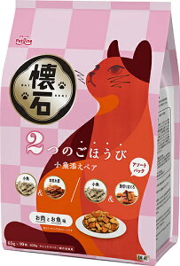 ペットライン 懐石 2つのごほうび 小魚添えペア650g