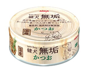【12個セット】 アイシア 健犬無垢かつお65g