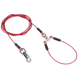 ペティオ 【2個セット】ペティオ タフギアワイヤーチェーンプラス4.5mmレッド