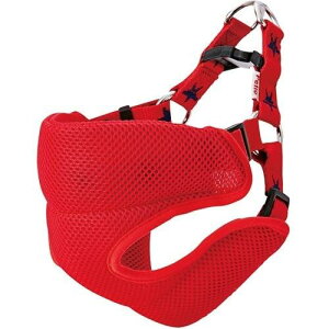 【2個セット】ペティオメリカジスターベストハーネスSレッド