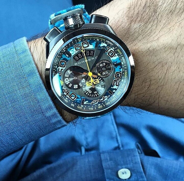 楽天市場】BOMBERG ボンバーグ BOLT-68 カモフラージュ BS45CHPGM 