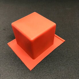 キャンドルモールド キューブ大 単品　キャンドル　型　シリコン
