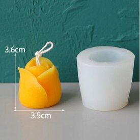 シリコン　チューリップ型　キャンドルモールド　単品