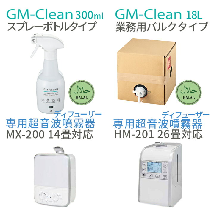 楽天市場】超音波噴霧器 HM-201 約26畳対応(47.4m2) 5L/液体タンク 