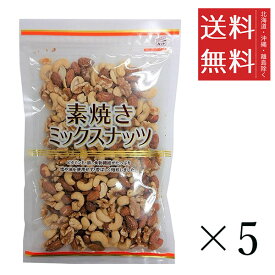 【!!クーポン配布中!!】 共立食品 素焼きミックスナッツ 500g×5袋セット まとめ買い 大容量 業務用 素焼きナッツ テーブルスナック おつまみ