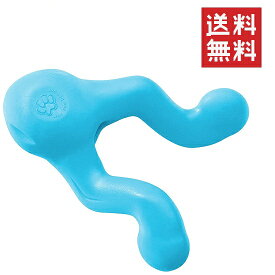 West Paw Zogoflex ゾゴフレックス ティジーS アクアブルー 犬 頑丈 おもちゃ ゴム