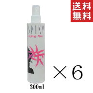 イリヤコスメティクス スパイキー ミスト 300ml×6本セット まとめ買い 超ハード 瞬間スタイリング サロ…