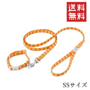 ペティオ Petio アドメイト 首輪 パピーカラー&リードセット オレンジ 小型犬用 SS サイズ ペット