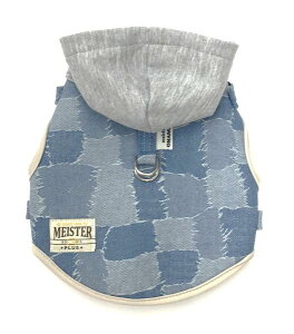 【同梱不可】カワノ産業 マイスタープラスONAMAEソフティウェアツギハギデニム3Sライトブルー