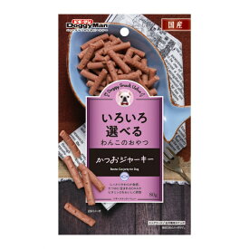 【同梱不可】【10個セット】 ドギーマンハヤシ ドギーマンドギースナックバリューかつおジャーキー80g