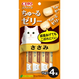 【同梱不可】【12個セット】いなばペットフード CIAOスティックささみ15g×4本