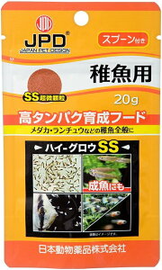 【同梱不可】【3個セット】ニチドウ JPD 高タンパク育成フードハイグロウSS20g