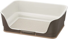 リッチェル リッチェル 【同梱不可】リッチェル お掃除簡単ステップ壁付トイレレギュラーダークブラウン